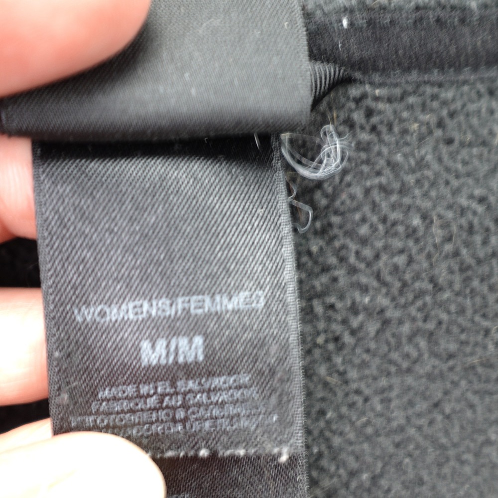 The North Face Fleece Jacket Womens Medium Black Outdoor Full Zip - Picture 6 of 15